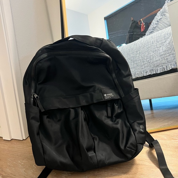 Black Lululemon Backpack - Picture 2 of 3